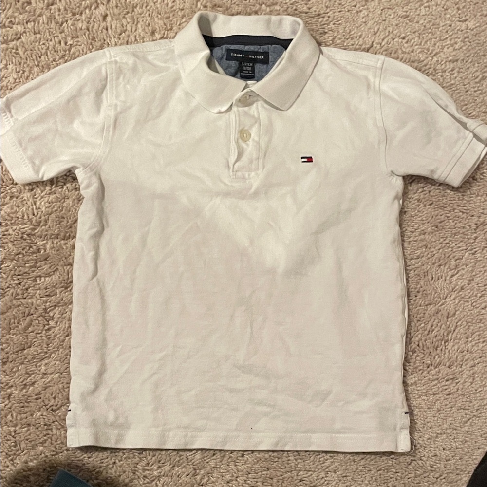 Tommy Hilfiger White Polo Shirt